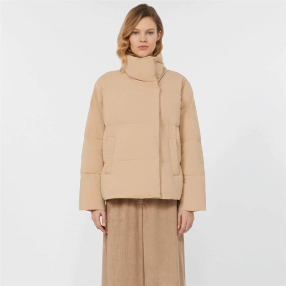 Weekend Max Mara Kaiser Water-Repellent Jakke, Beige